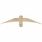 Ekena Millwork Bellingham Rough Sawn Timber Gable Bracket, Douglas Fir, 48"W x 10"H x 4"D x 4"F, 5/12 Pitch GBW048X10X0404BEL00RDF - alternate 1